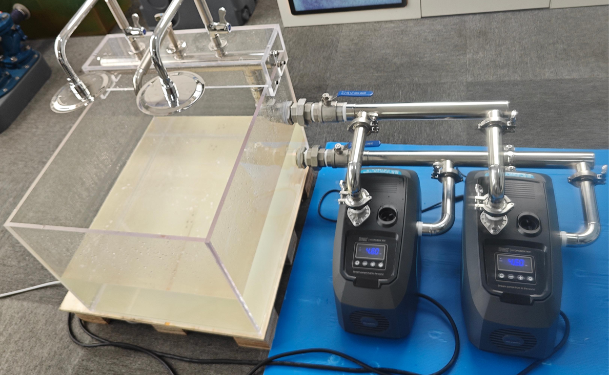 Sistema de Respaldo de Doble Bomba HYDROBOX: Mejora de la Presión del Agua