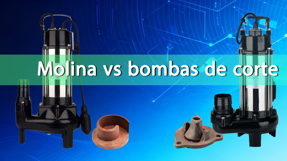 Bombas trituradoras vs. bombas cortadoras para aguas residuales Bombas trituradoras vs. bombas cortadoras para aguas residuales