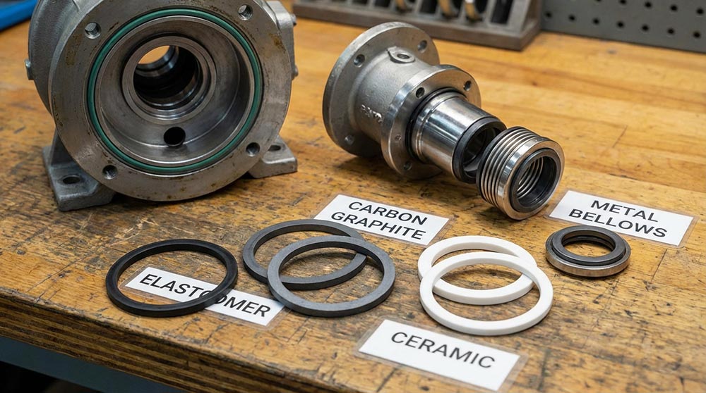 ¿Viton, EPDM o NBR? Cómo elegir el material adecuado para el sello de la bomba.