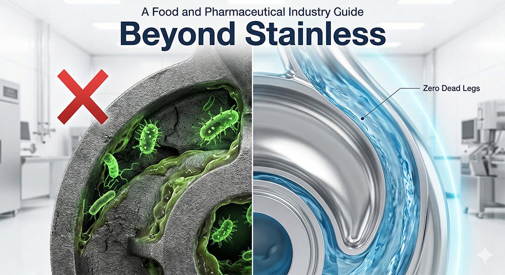 Más allá del acero inoxidable: La anatomía de una bomba higiénica Más allá del acero inoxidable: La anatomía de una bomba higiénica