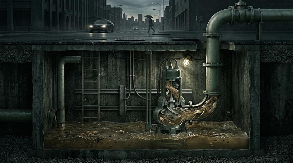 Bombas de corriente: El corazón del tratamiento de aguas residuales municipales