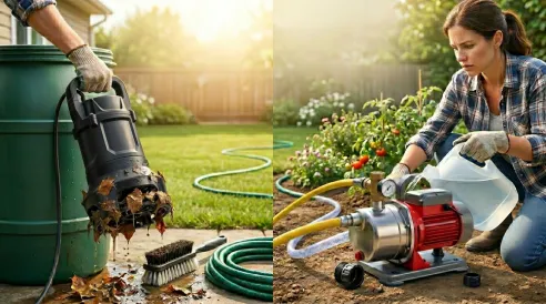 5 razones por las que tu bomba de jardín no bombea agua (y soluciones)