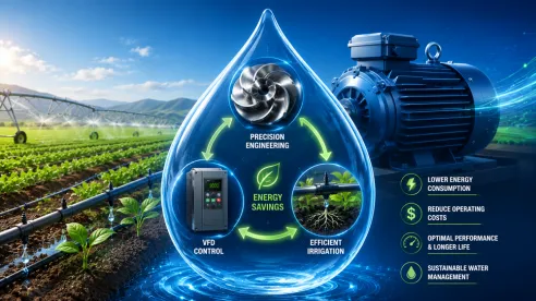 Eficiencia energética en el riego agrícola: cómo reducir los costos de bombeo y ahorrar agua.