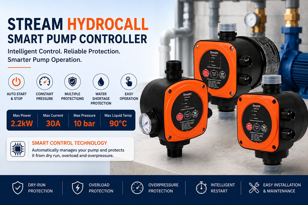 Stream Hydrocall: Guía completa del controlador inteligente de bomba Stream Hydrocall: Guía completa del controlador inteligente de bomba