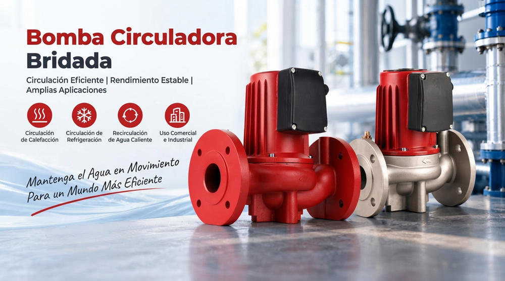 Stream SXR: Bombas de Circulación con Brida para Calefacción y HVAC Stream SXR: Bombas de Circulación con Brida para Calefacción y HVAC