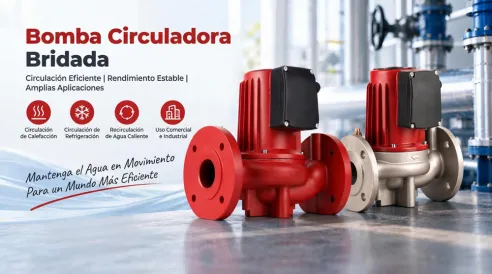 Stream SXR: Bombas de Circulación con Brida para Calefacción y HVAC