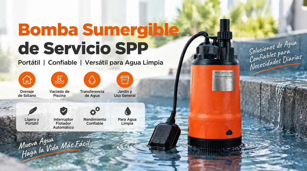 Stream SPP2-30/3-0.55F: Bomba Sumergible Multietapa de Alta Presión