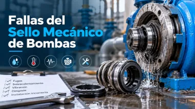 Fallos del sello mec&aacute;nico de bombas: 3 casos y soluciones