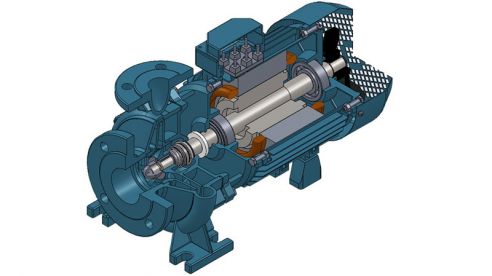 La bomba analizada: descubrimiento de los componentes y la estructura de las bombas centrífugas monobloque