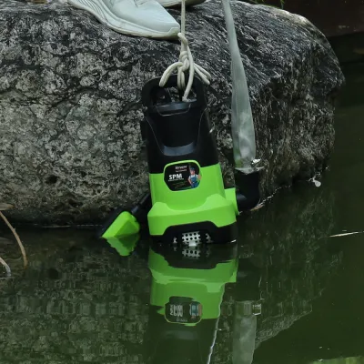 Bomba sumergible multifuncional para agua limpia y sucia