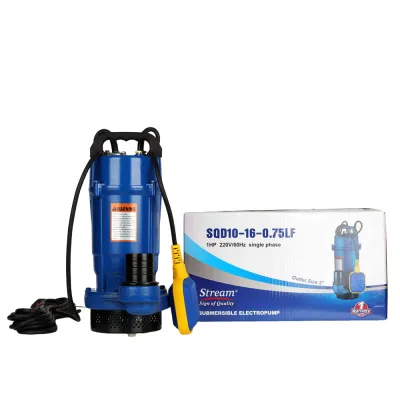 Bomba sumergible de agua limpia con carcasa de aluminio — SQDL
