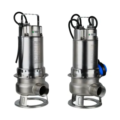 Bomba de aguas residuales de acero inoxidable — SWK