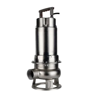 Bomba de aguas residuales de acero inoxidable — SWK