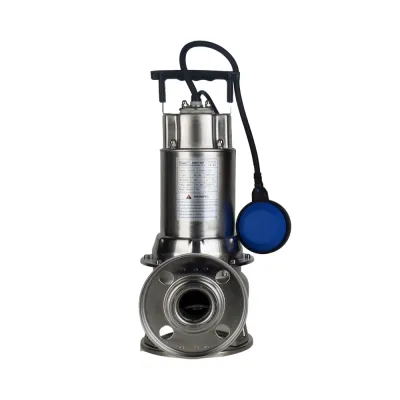 Bomba de aguas residuales de acero inoxidable — SWK