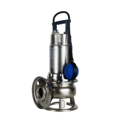 Bomba de aguas residuales de acero inoxidable — SWK
