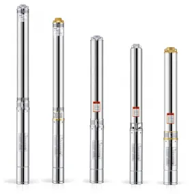 Bomba sumergible para pozo profundo de 2 a 6 pulgadas