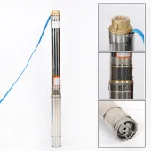 Bomba sumergible para pozo profundo de 2 a 6 pulgadas