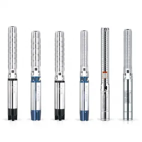 Bomba de pozo profundo de acero inoxidable de 4/6/8 pulgadas