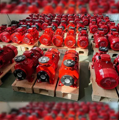 Bombas centrífugas horizontales acopladas de serie según norma EN733