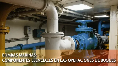 Bombas marinas: componentes esenciales en las operaciones de los buques