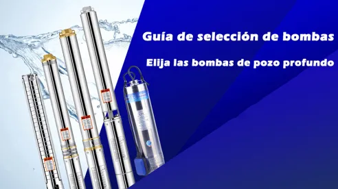 Guía de la mejor bomba de agua: Cómo elegir la bomba de pozo profundo adecuada