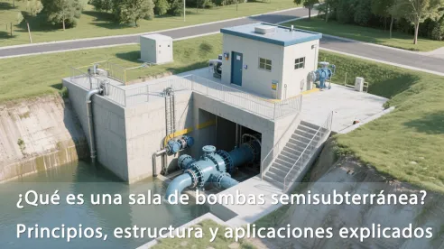 ¿Qué es una sala de bombas semisubterránea? Principios, estructura y aplicaciones explicados