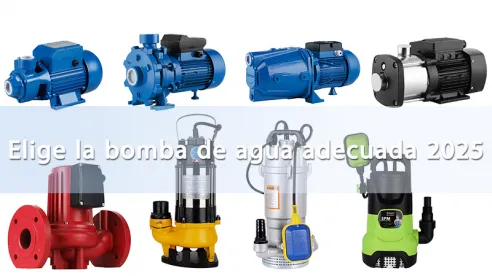 Cómo elegir la bomba de agua adecuada para su hogar: Guía completa (edición 2025)