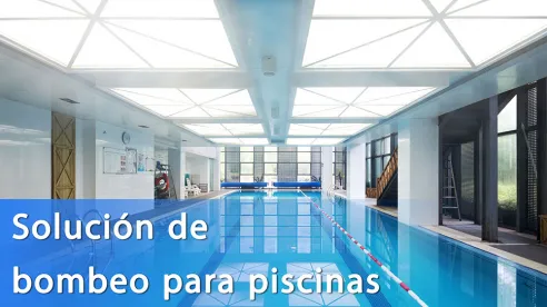 Soluciones de bombeo para piscinas