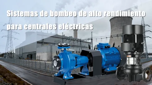 Sistemas de bombeo de alto rendimiento para centrales eléctricas