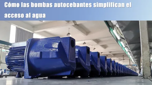 Cómo las bombas autocebantes simplifican el acceso al agua