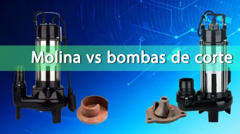 Bombas trituradoras vs. bombas cortadoras para aguas residuales