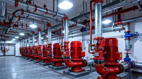 La línea vital de los edificios comerciales: La indispensabilidad de los sistemas de bombas contra incendios dedicados.