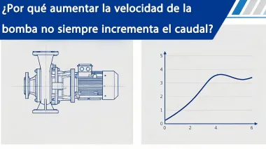 &iquest;Por qu&eacute; aumentar la velocidad de la bomba no siempre aumenta el caudal?