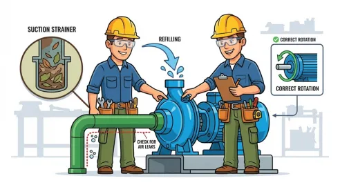 ¿La bomba de agua funciona pero no bombea agua? Guía para solucionarlo