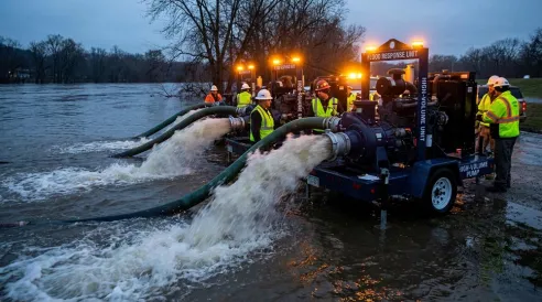 Cómo seleccionar bombas de emergencia para inundaciones de alto caudal